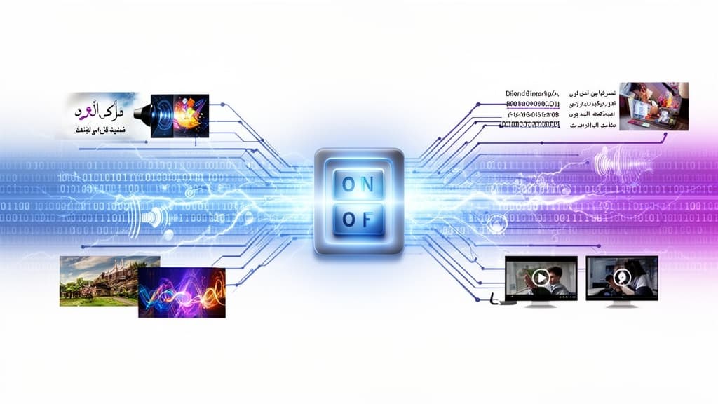 العالم الرقمي يتحدث لغة واحدة فقط: النظام الثنائي